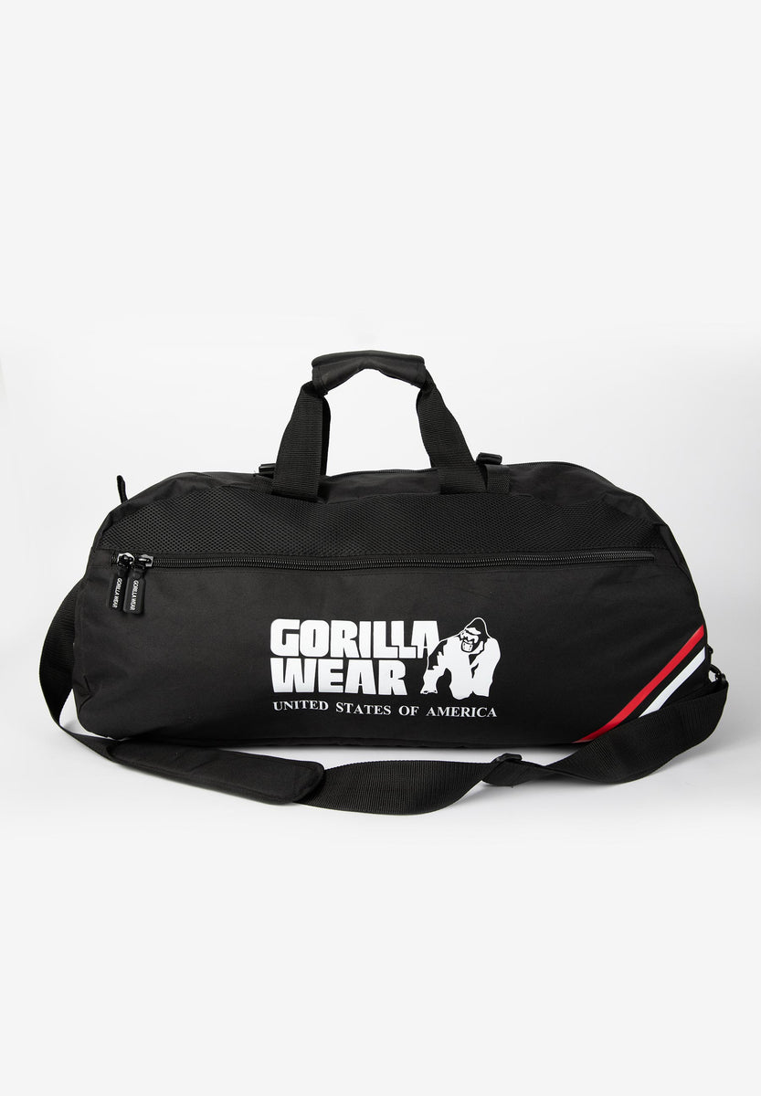 Gorilla Wear Gym Bag Backpack Hybrid Norris Model Bodybuilding Weight –  HomeGymBodybuilding, E-biz Enterprises LLC