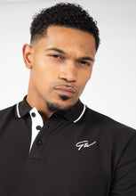 Load image into Gallery viewer, Delano Polo - Black/White