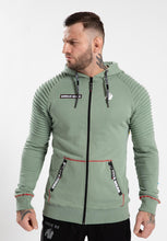 Load image into Gallery viewer, Georgia Zipped Hoodie - Green