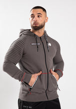 Load image into Gallery viewer, Georgia Zipped Hoodie - Gray