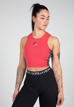 Load image into Gallery viewer, Zion Crop Top - Red