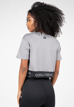 Load image into Gallery viewer, Colby Cropped T-Shirt - Gray