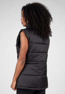 Lucia Puffer Vest - Black