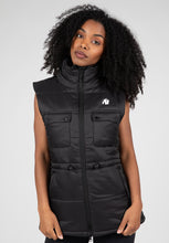 Load image into Gallery viewer, Lucia Puffer Vest - Black