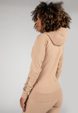 Load image into Gallery viewer, Marion Zipped Hoodie - Beige