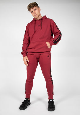 Banks Set - Burgundy Red/Black