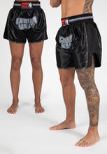 Load image into Gallery viewer, Piru Muay Thai Shorts - Black
