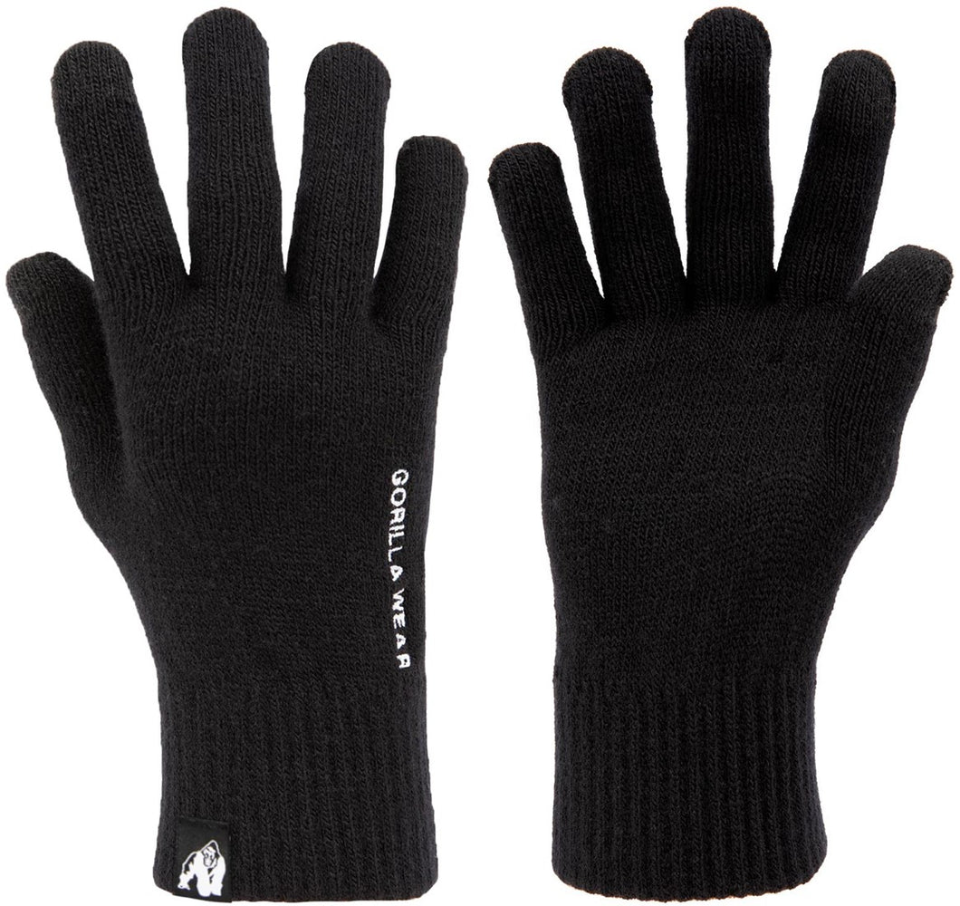 Waco Knitted Gloves - Black