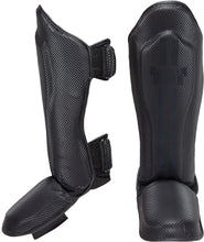 Load image into Gallery viewer, Montello Shin Guards - Black