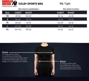 Colby Sports Bra - Black