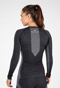 Selah Seamless Long Sleeve - Black