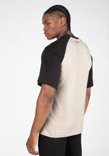 Load image into Gallery viewer, Logan Oversized T-Shirt - Beige/Black