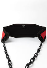 Load image into Gallery viewer, Gorilla Wear Nylon Dip Belt - Black/Red