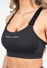 Load image into Gallery viewer, Monroe Sports Bra - Black