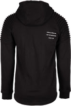 Load image into Gallery viewer, Delta Zipped Hoodie - Black