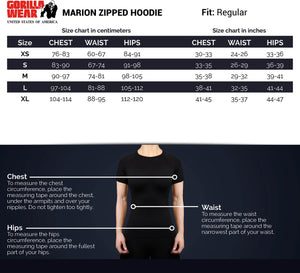 Marion Zipped Hoodie - Beige