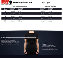 Load image into Gallery viewer, Monroe Sports Bra - Black