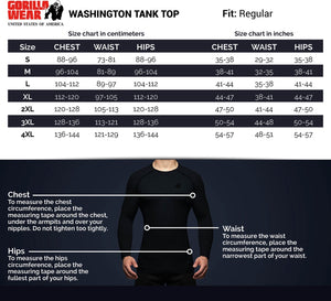 Washington Tank Top - Black