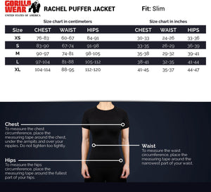 Rachel Puffer Jacket - Black
