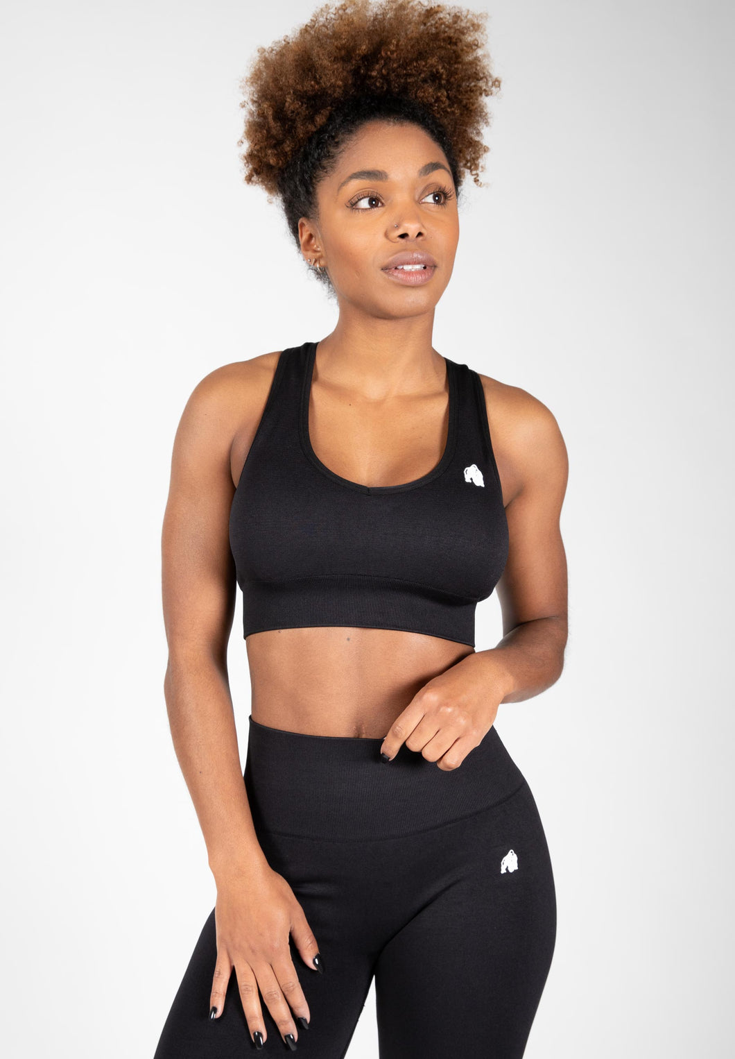 Neiro Seamless Bra - Black