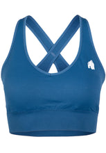 Load image into Gallery viewer, Hilton Seamless Sports Bra - Blue