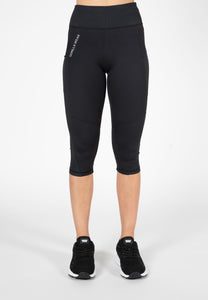 Monroe Cropped Leggings - Black