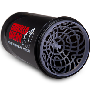 Gorilla Wear Wave Shaker 600ML - Black/Red