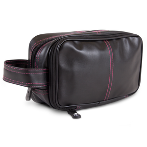 Toiletry Bag - Black/pink