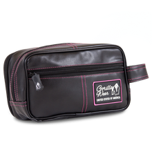 Load image into Gallery viewer, Toiletry Bag - Black/pink