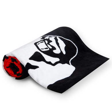 Functional Gym Towel - Black/Red