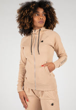 Load image into Gallery viewer, Marion Zipped Hoodie - Beige