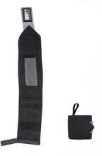 Load image into Gallery viewer, Wrist Wraps BASIC - Black/Gray
