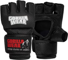 Load image into Gallery viewer, Manton MMA Gloves (With Thumb) - Black/White