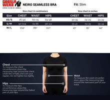 Load image into Gallery viewer, Neiro Seamless Bra - Black