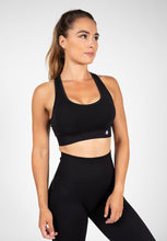 Load image into Gallery viewer, Yava Seamless Sports Bra - Black